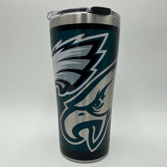 NFL Philadelphia Eagles 20 oz Tervis Stainless Steel Tumbler - Picture 2 of 13